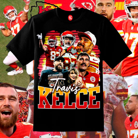 TRAVIS KELCE BLACK TEE