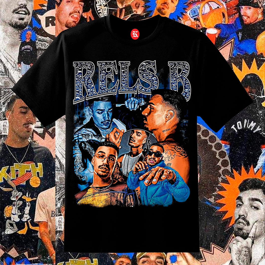RELS B BLACK TEE