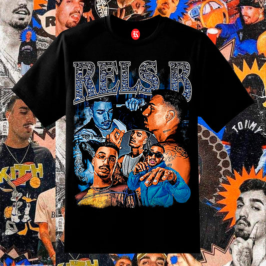 RELS B BLACK TEE