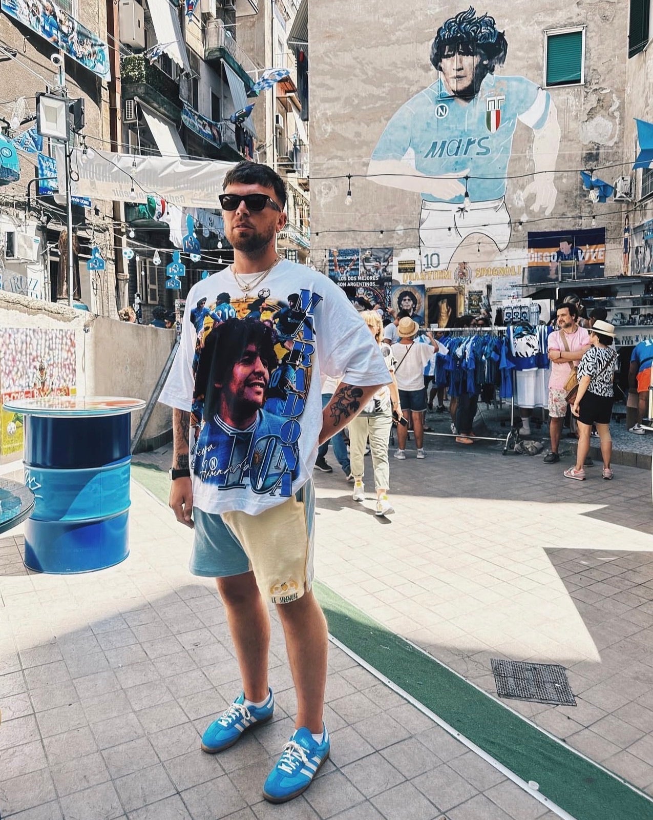 DIEGO MARADONA DOUBLE-SIDED PRINT