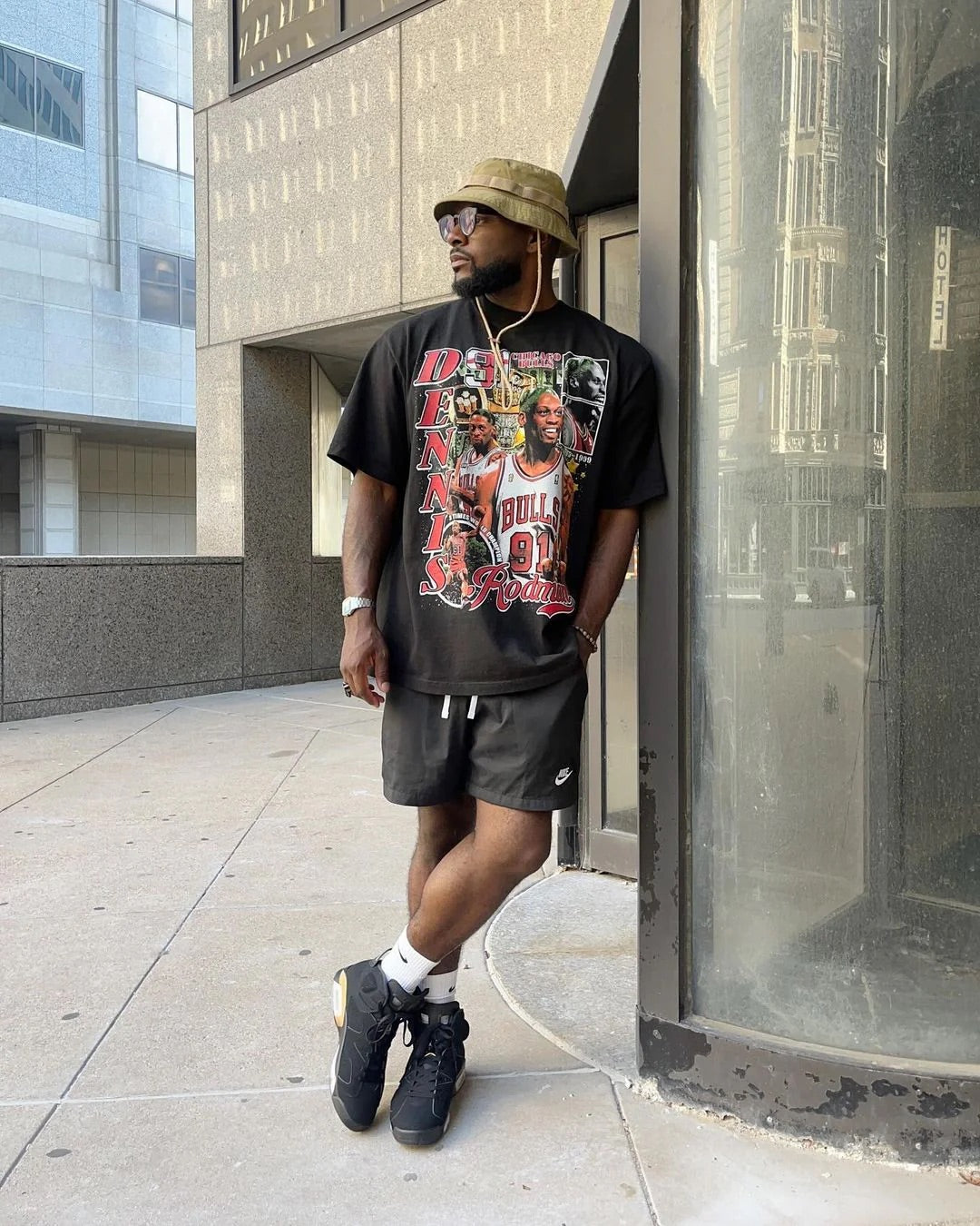 DENNIS RODMAN V3 BLACK TEE