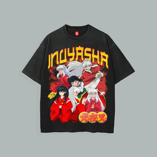 INUYASHA BLACK TEE