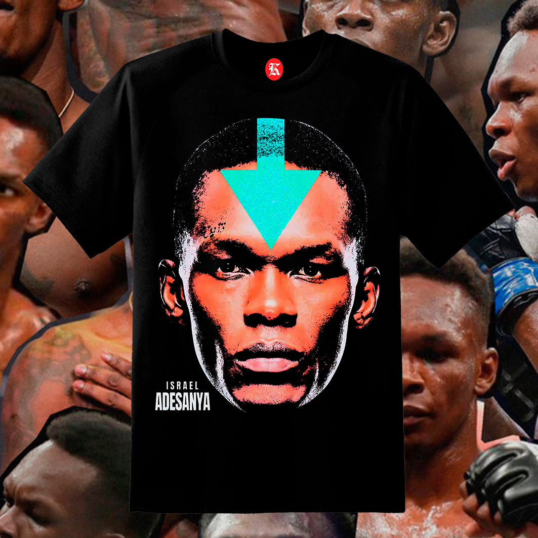 ISRAEL ADESANYA BLACK TEE