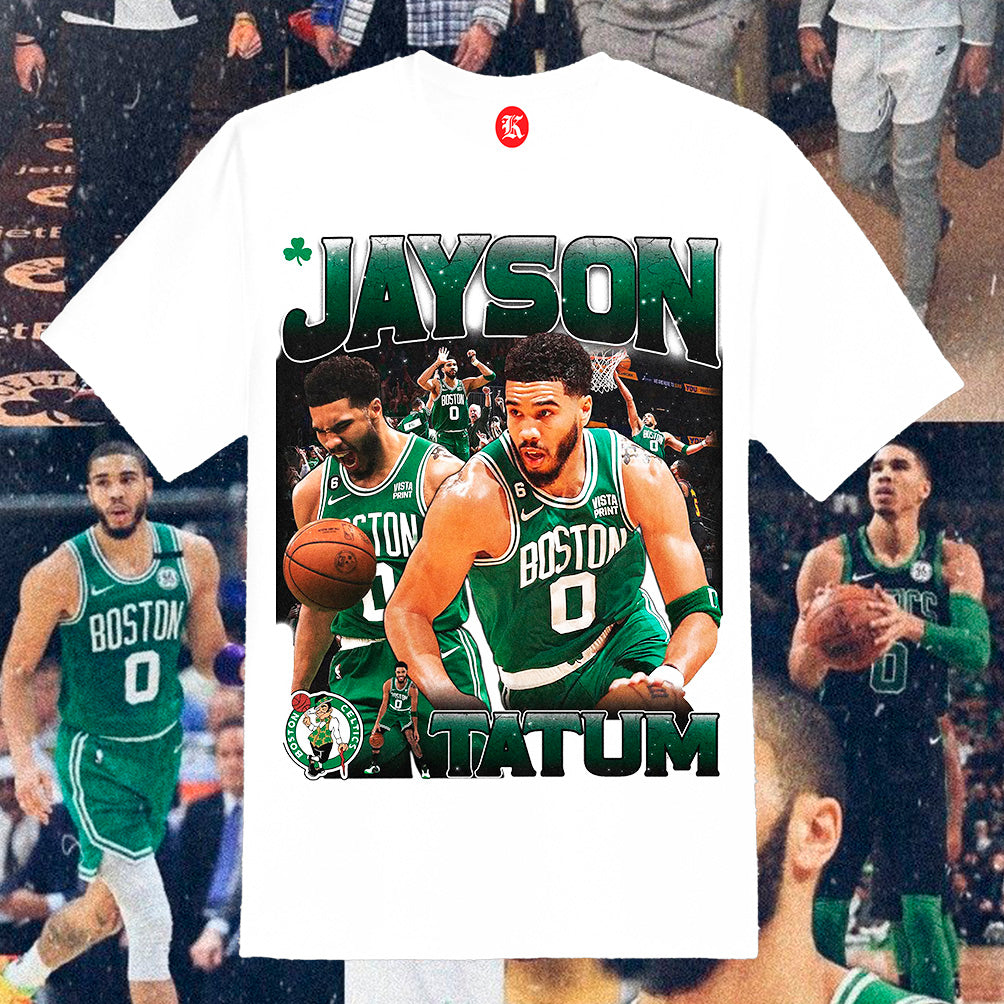 JAYSON TATUM WHITE TEE