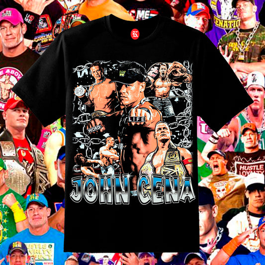 JOHN CENA BLACK TEE
