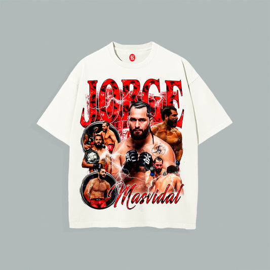 JORGE MASVIDAL WHITE TEE