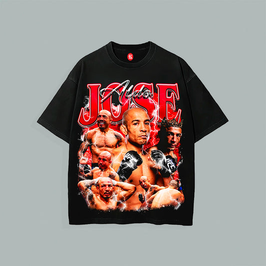 JOSE ALDO BLACK TEE