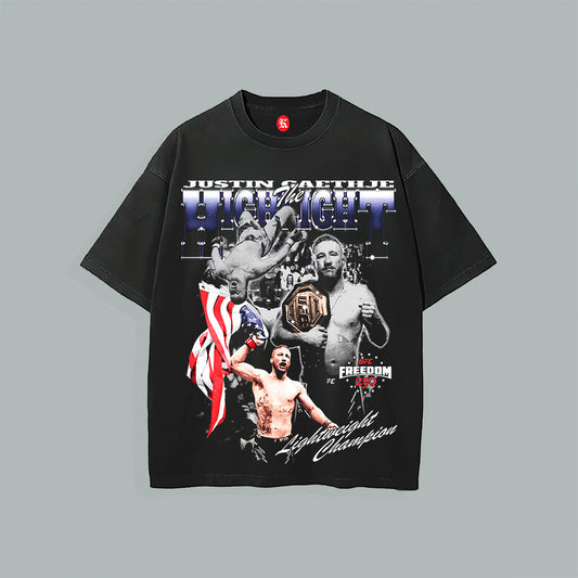 JUSTIN GAETHJE V2 BLACK TEE