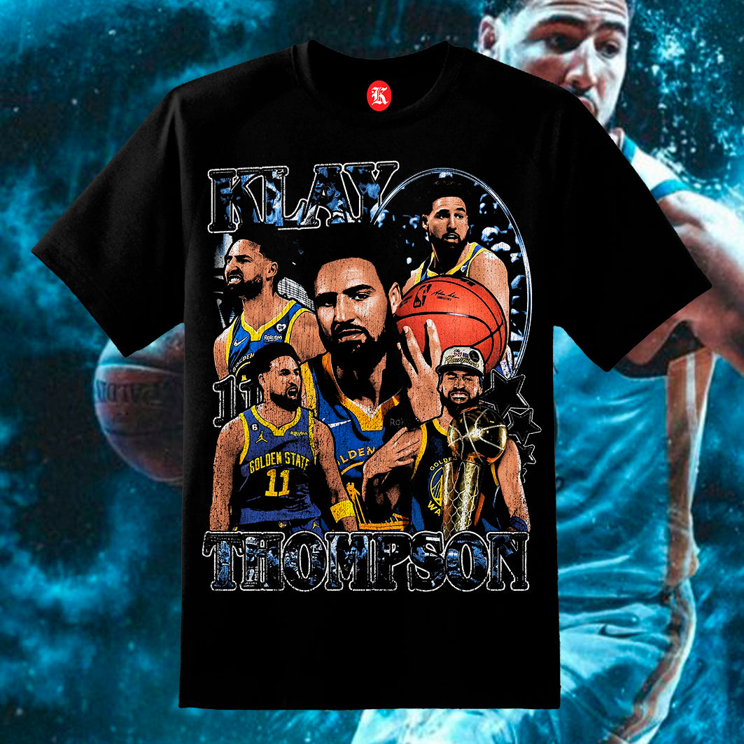 KLAY THOMPSON BLACK TEE