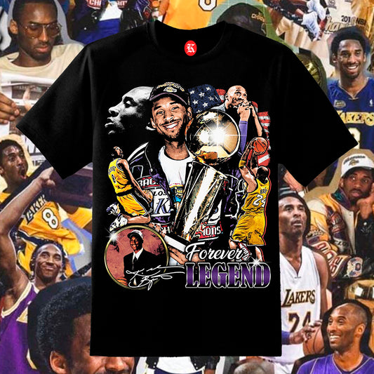 KOBE BRYANT V3 BLACK TEE