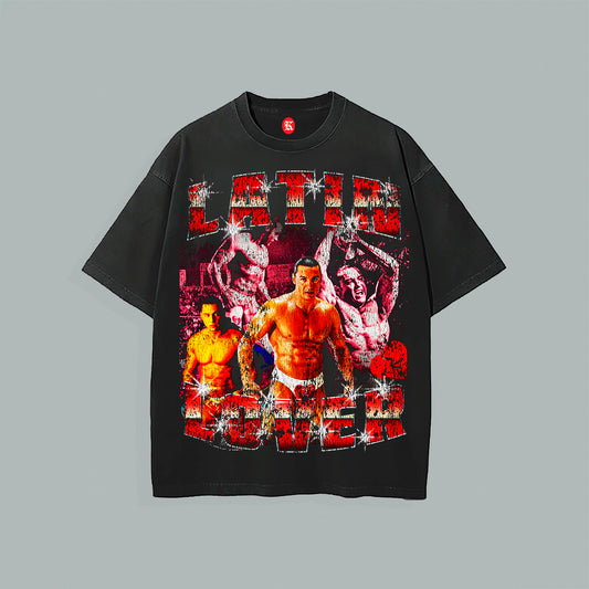 LATIN LOVER BLACK TEE