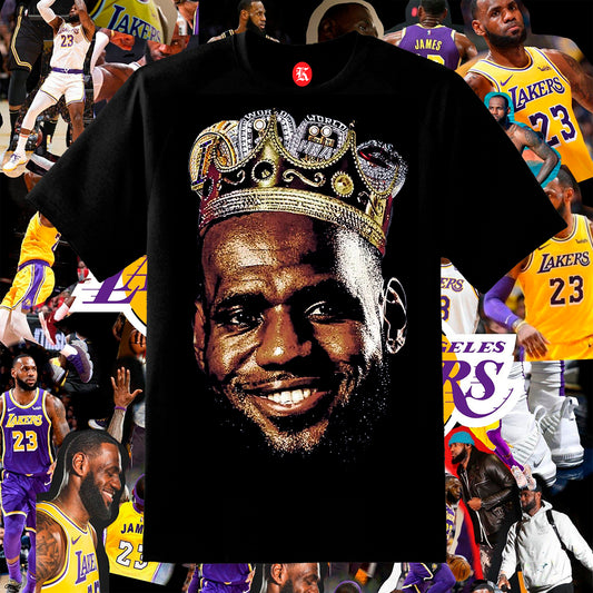 LEBRON JAMES BLACK TEE