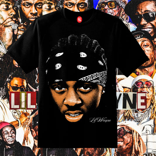 LIL WAYNE BLACK TEE