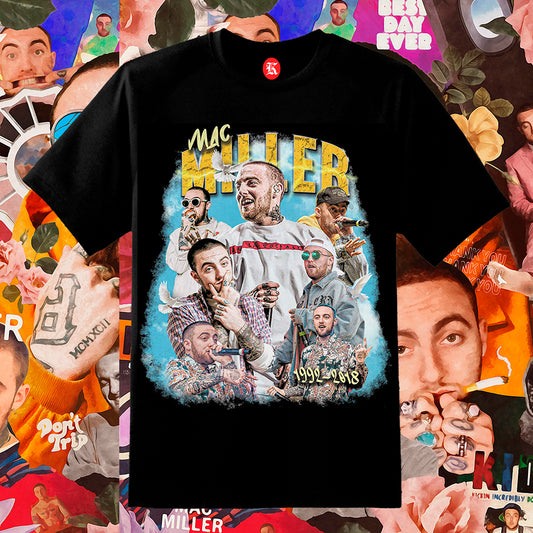 MAC MILLER BLACK TEE