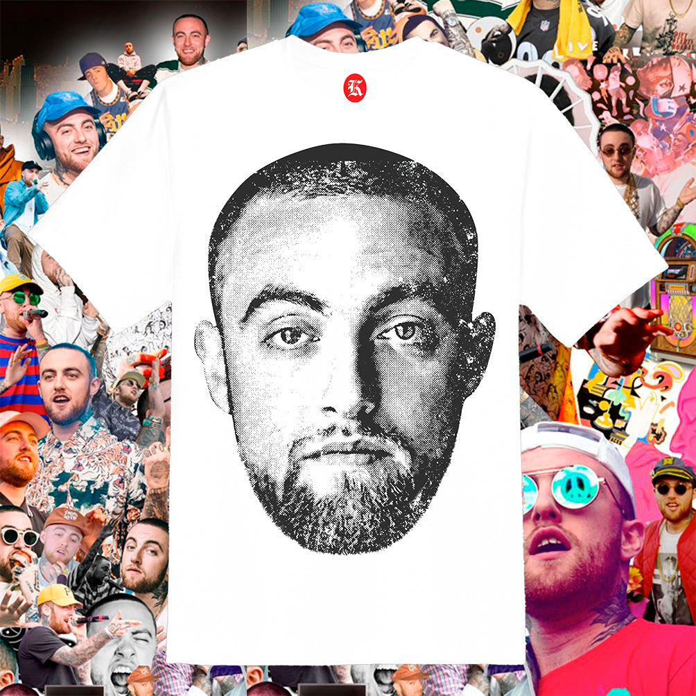 MAC MILLER WHITE TEE V3