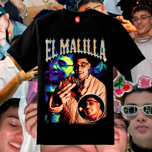 EL MALILLA BLACK TEE