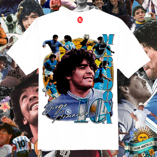 DIEGO MARADONA DOUBLE-SIDED PRINT