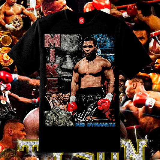 MIKE TYSON V2 BLACK TEE
