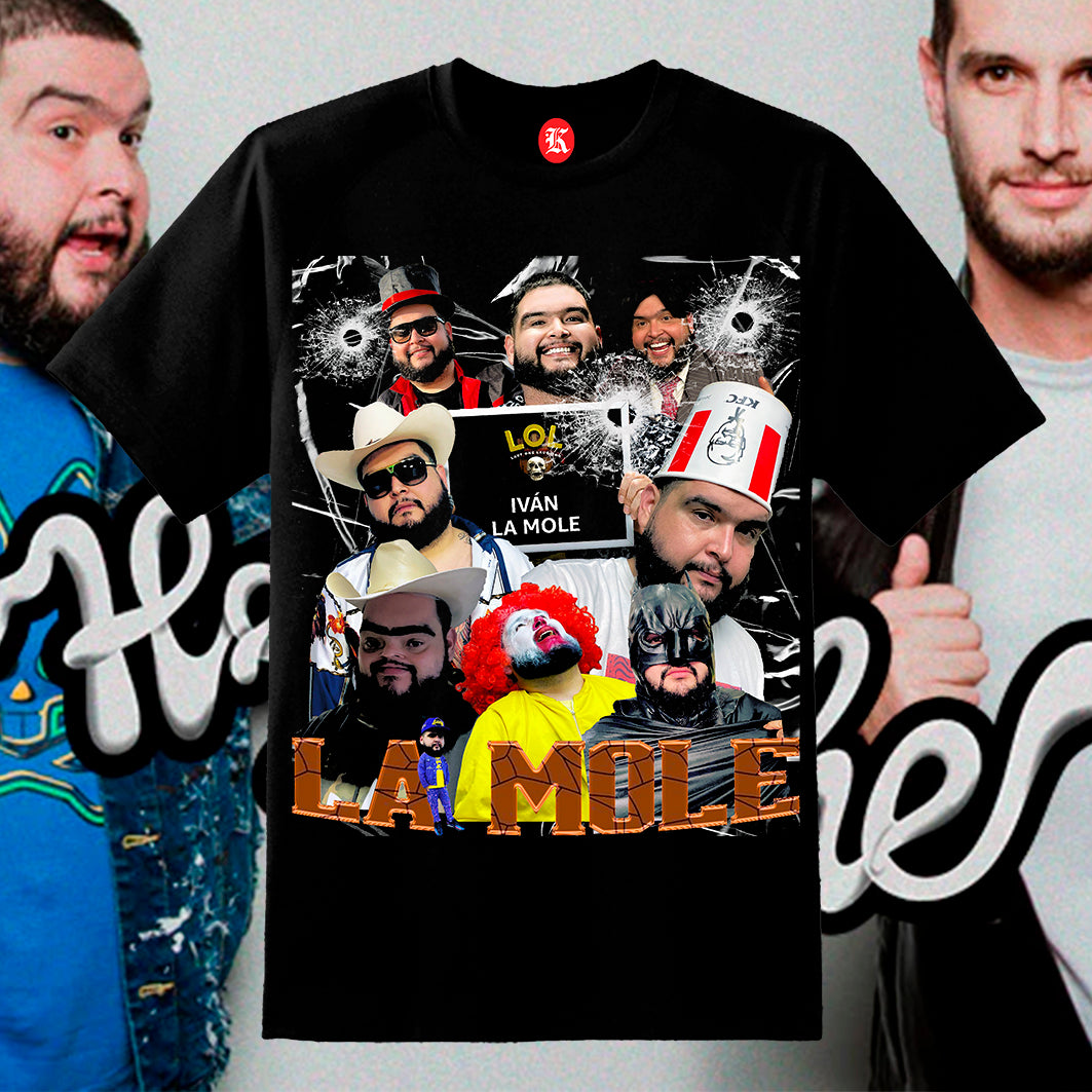 LA MOLE BLACK TEE