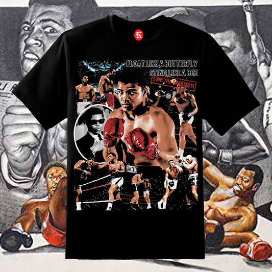 MUHAMMAD ALI BLACK TEE