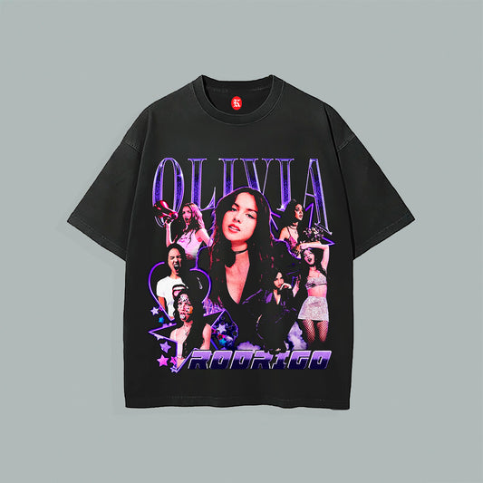 OLIVIA RODRIGO BLACK TEE
