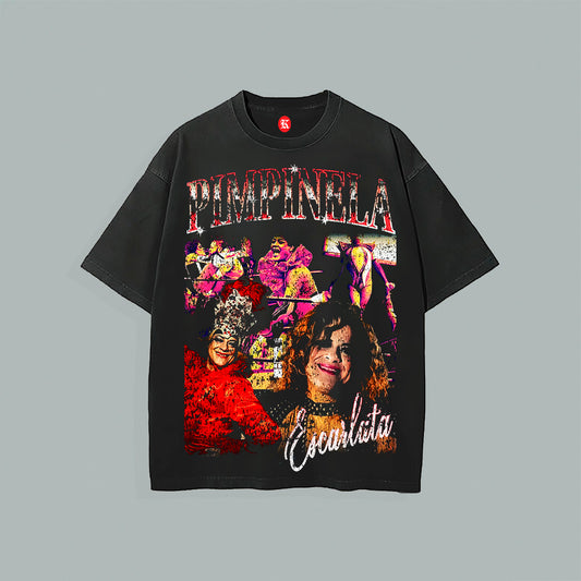 PIMPINELA ESCARLATA BLACK TEE