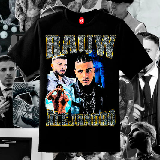 RAUW ALEJANDRO V2 BLACK TEE