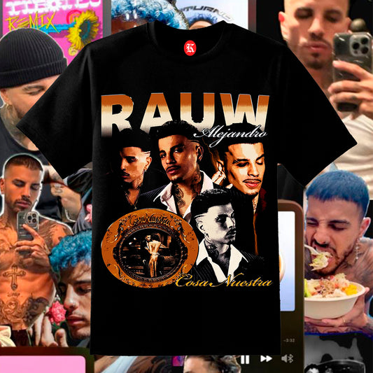 RAUW ALEJANDRO V4 BLACK TEE