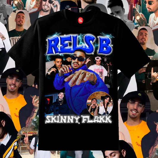 RELS B V2 BLACK TEE