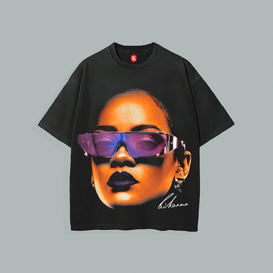RIHANNA V3 BLACK TEE