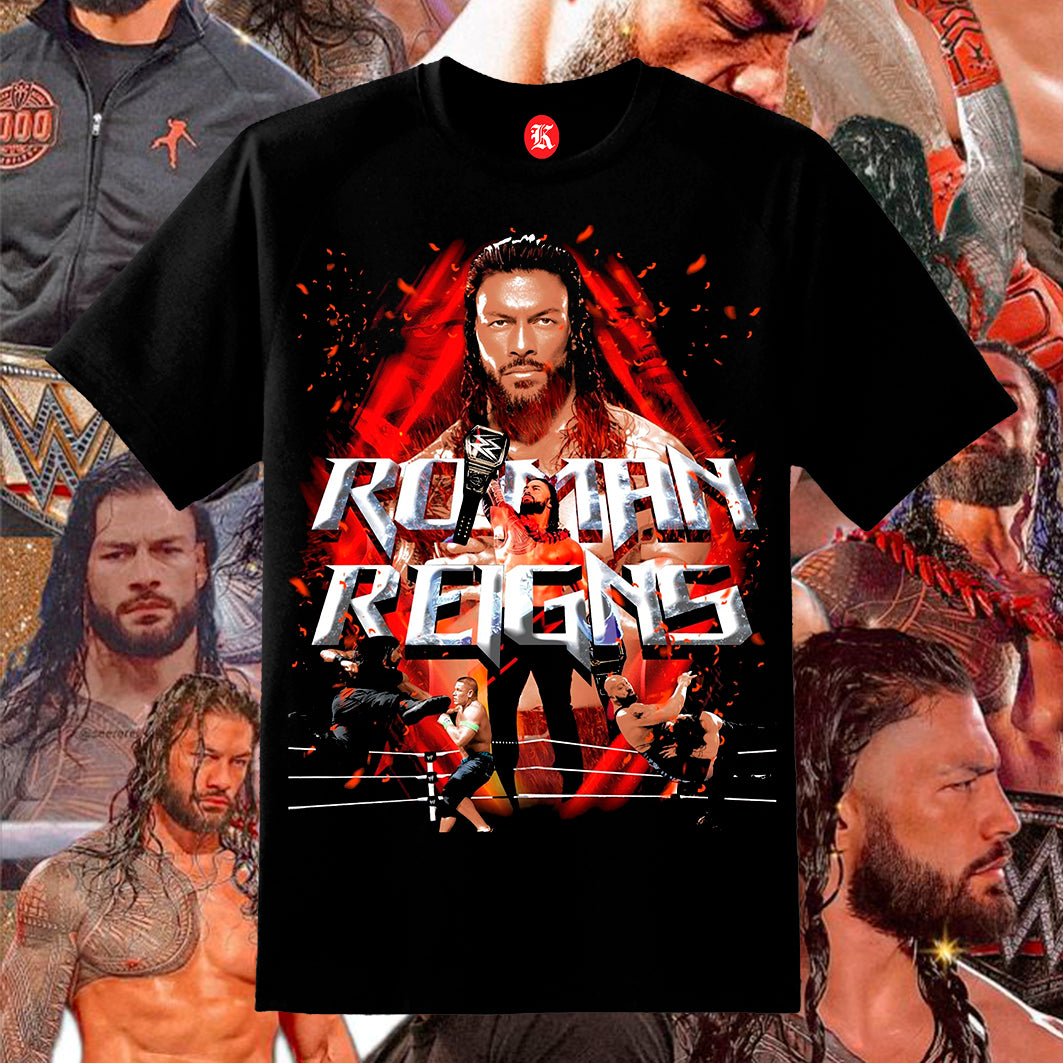 ROMAN REIGNS BLACK TEE
