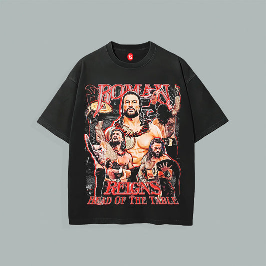 ROMAN REIGNS V2 BLACK TEE