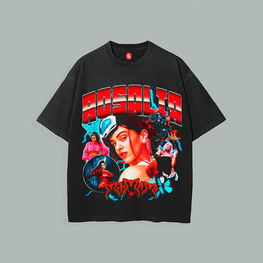 LA ROSALIA V2 BLACK TEE