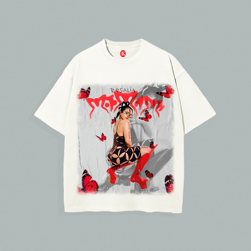 LA ROSALIA V3 WHITE TEE