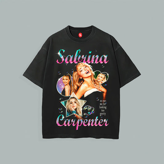 SABRINA CARPENTER BLACK TEE