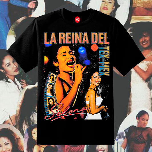SELENA BLACK TEE