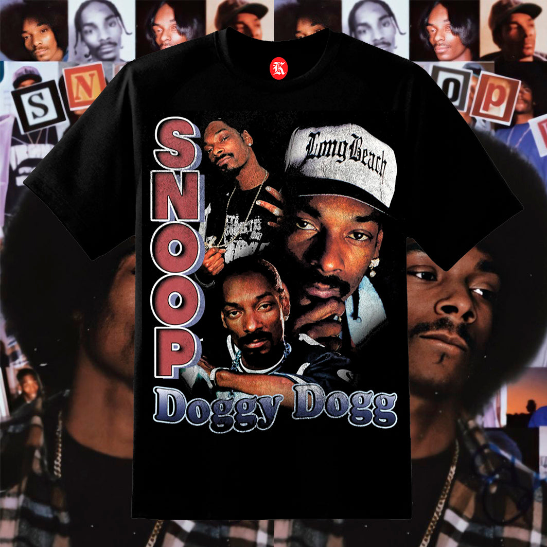 SNOOP DOGG BLACK TEE