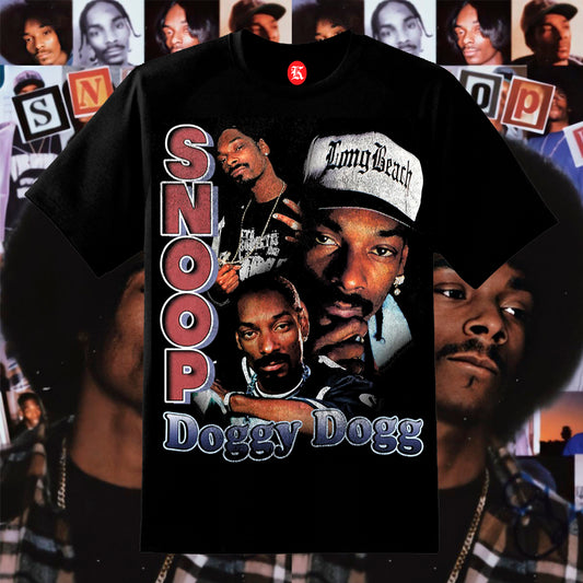 SNOOP DOGG BLACK TEE