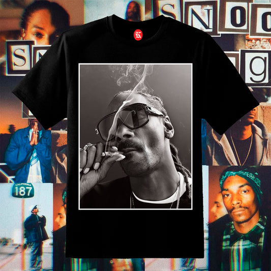 SNOOP DOGG V3 BLACK TEE
