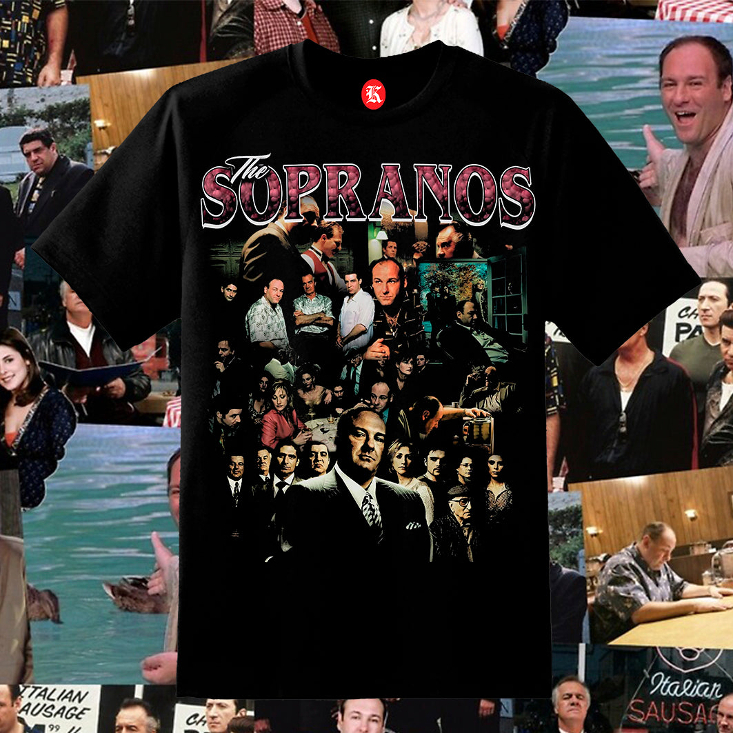 SOPRANOS BLACK TEE