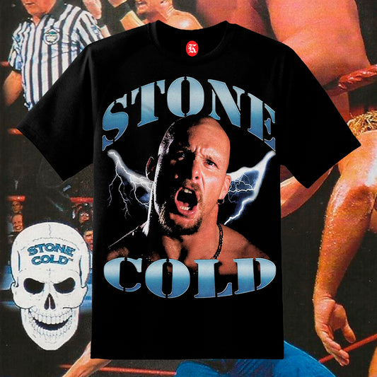 STONE COLD V2 BLACK TEE