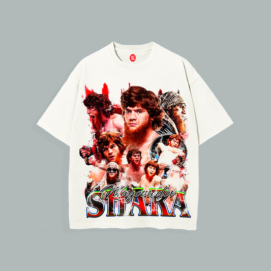 SHARA NURMAGOMEDOV WHITE TEE