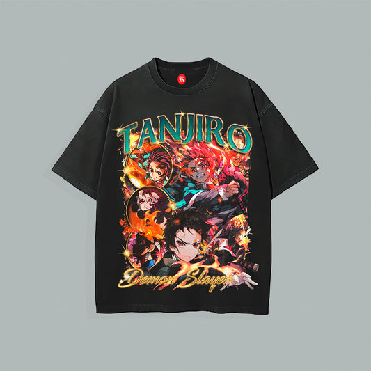 DEMON SLAYER: TANJIRO BLACK TEE