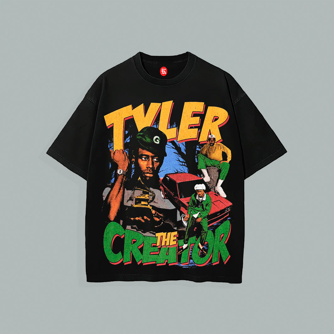 TYLER THE CREATOR V2 BLACK TEE