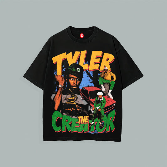 TYLER THE CREATOR V2 BLACK TEE