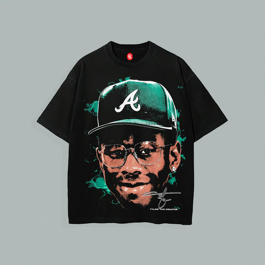 TYLER THE CREATOR FACE V3 BLACK TEE
