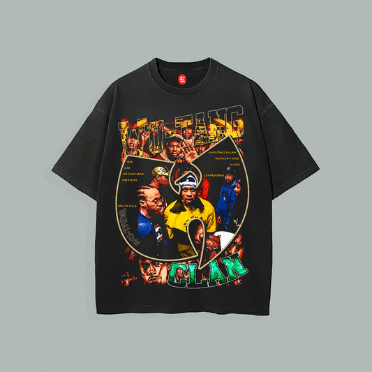 WUTANG CLAN BLACK TEE