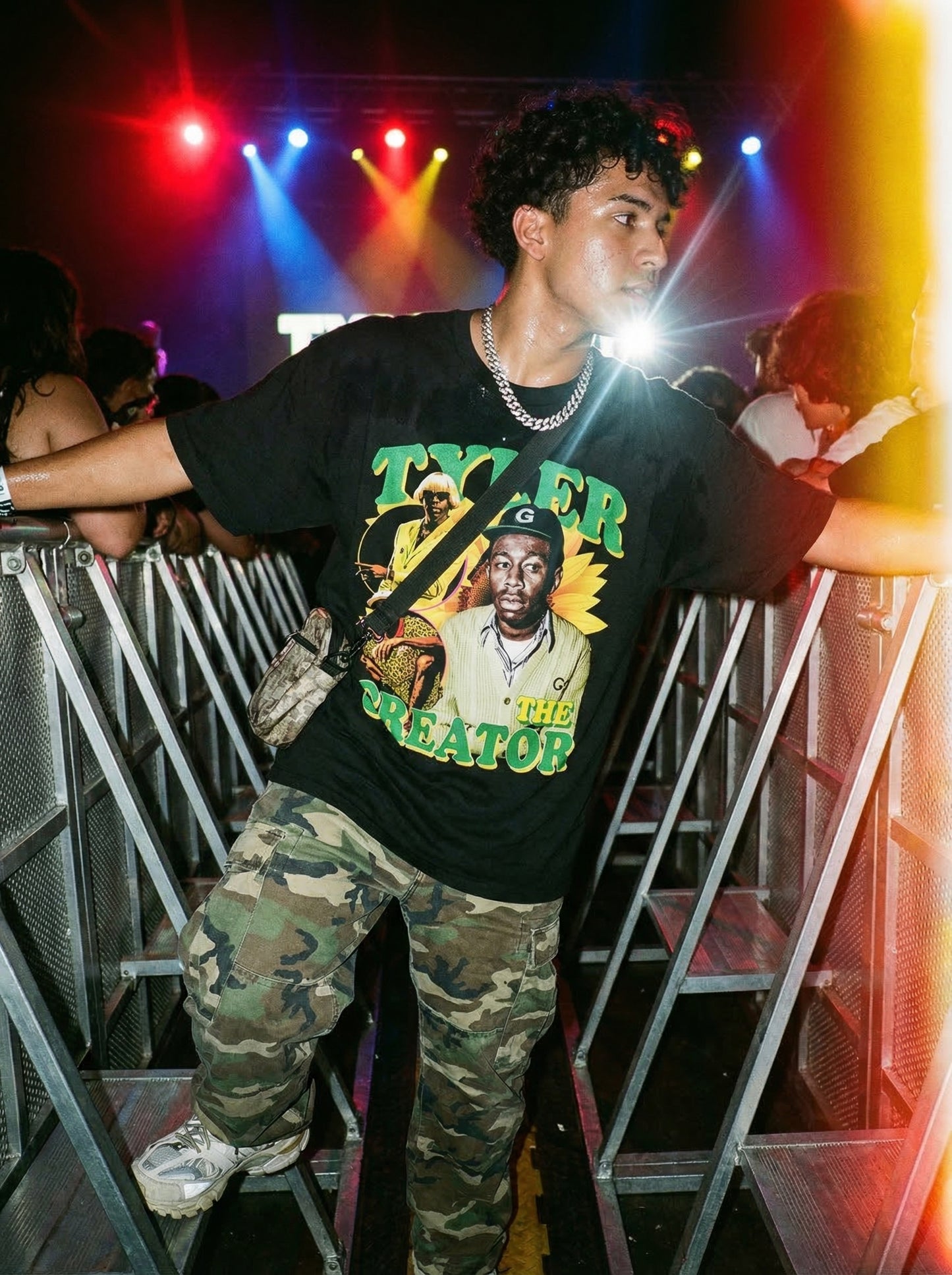 TYLER THE CREATOR V4 BLACK TEE