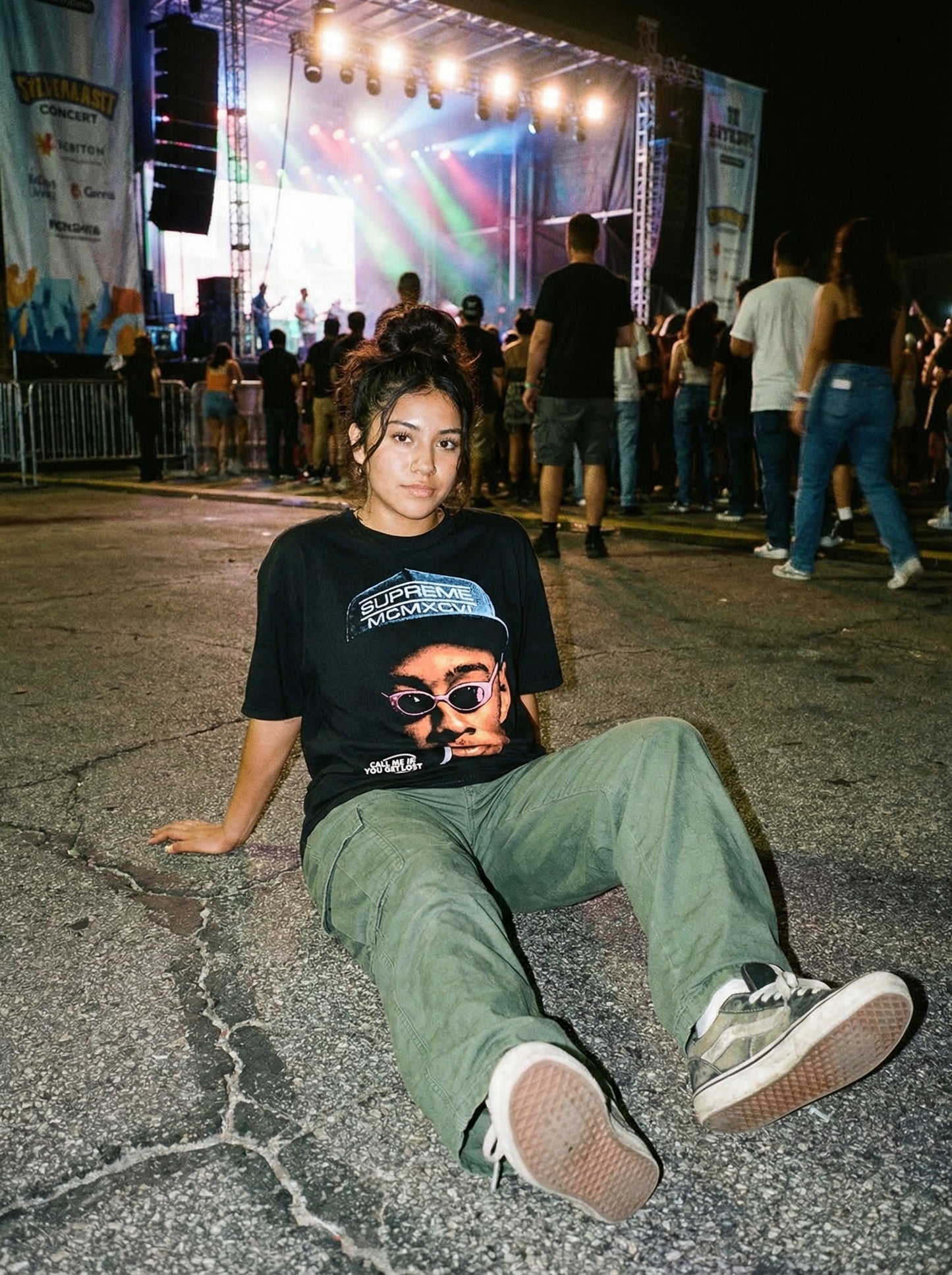 TYLER THE CREATOR FACE V2 BLACK TEE