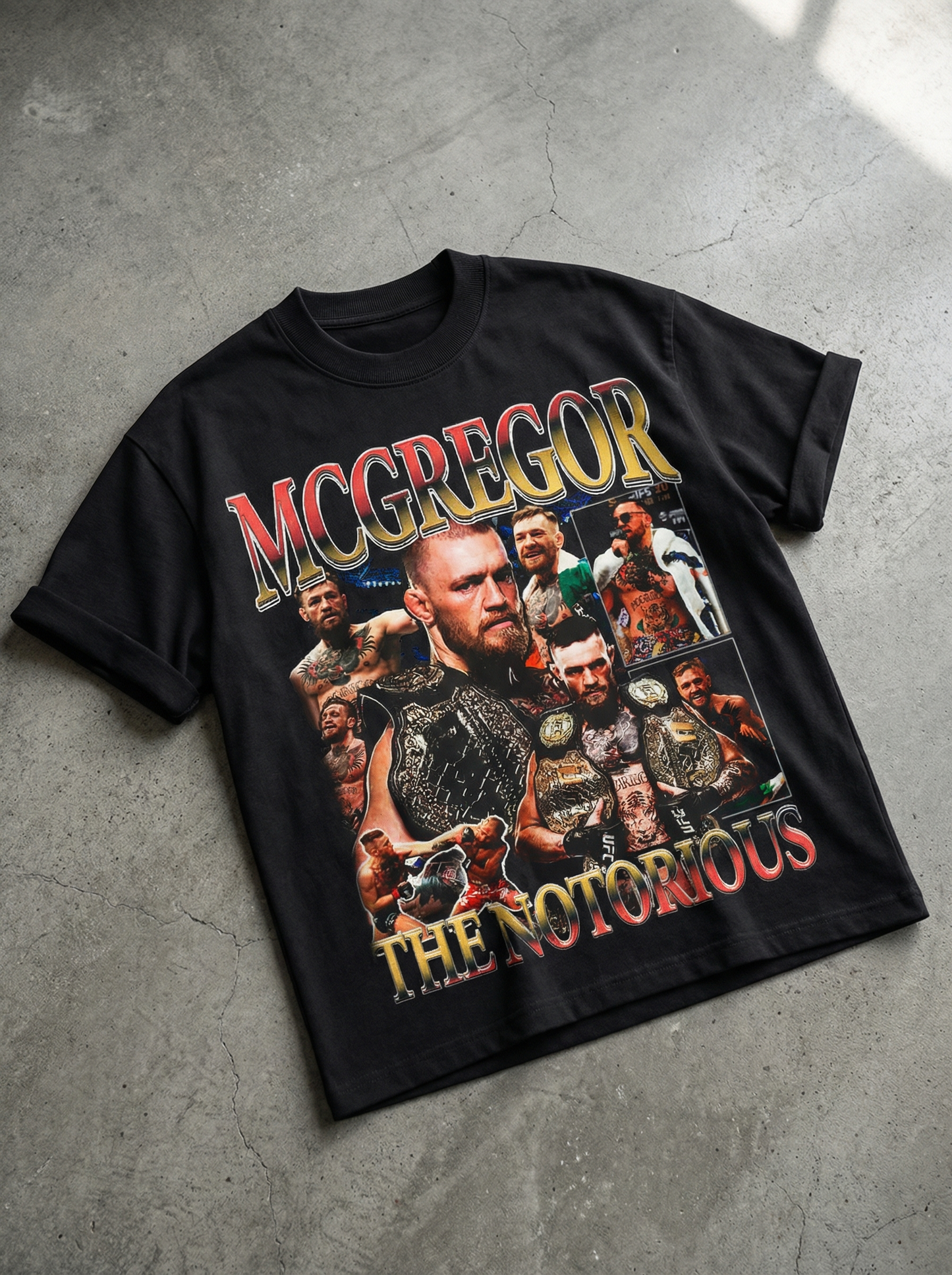 CONNOR MCGREGOR BLACK TEE
